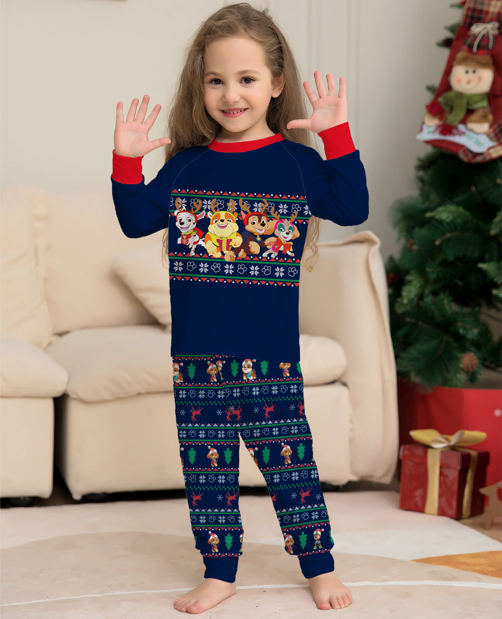 Pijamas Navideños a Juego para la Familia con Diseño de Ciervo: Ropa de Dormir a Cuadros para Mujeres, Hombres y Todas las Fiestas. Compra internacional