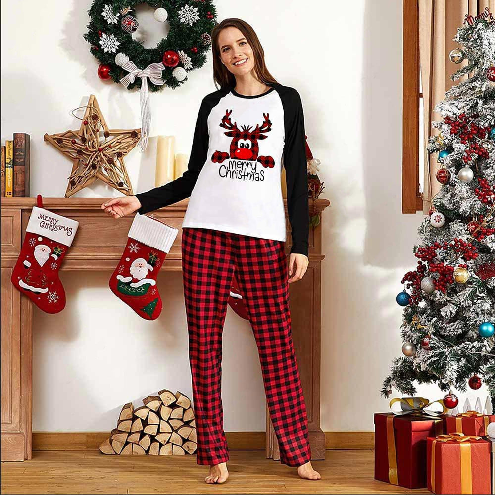 Conjuntos de Pijamas Navideños a Juego para la Familia: Ropa de Dormir para Padres e Hijos para las Fiestas de Navidad y Celebraciones. COMPRA INTERNACIONAL