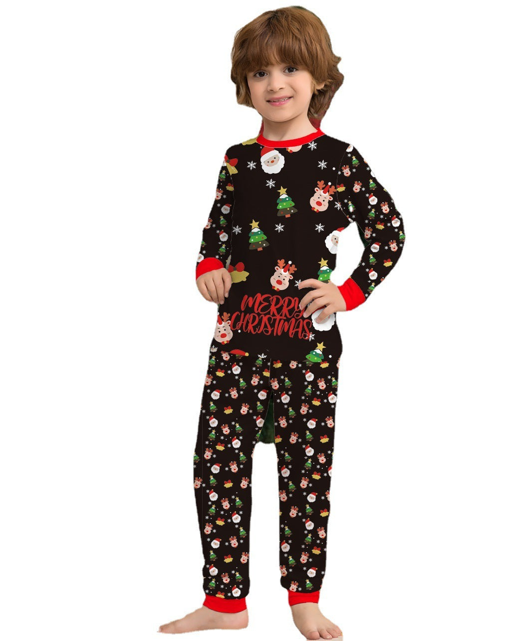 Conjunto de Pijamas Navideños para la Familia. COMPRA INTERNACIONAL