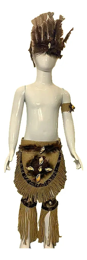 Traje Pascuense Marrón Xl Hombres