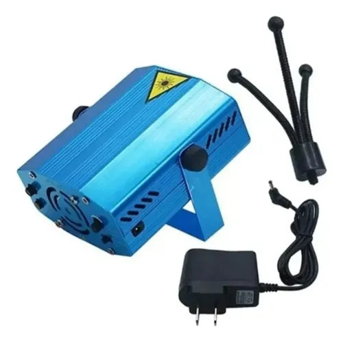 🎉 MINI PROYECTOR LLUVIA LÁSER RÍTMICO
