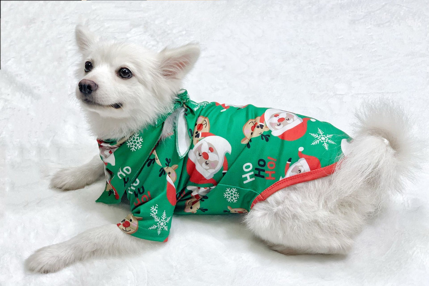Pijamas de Navidad para la familia con estampado de Santa Claus. COMPRA INTERNACIONAL
