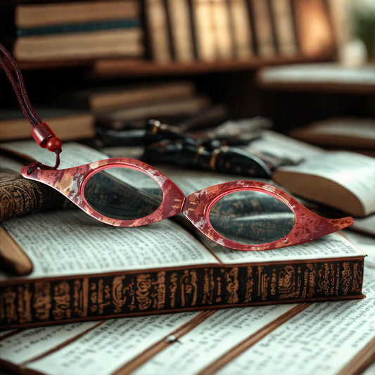 Regalo de moda, gafas plegables portátiles y mini, gafas de lectura para colgar en el cuello, gafas presbiópicas.