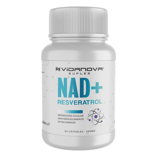 Nad Resveratrol 500mg 60 Caps Original