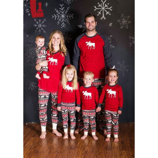 Pijamas Navideños para la Familia.