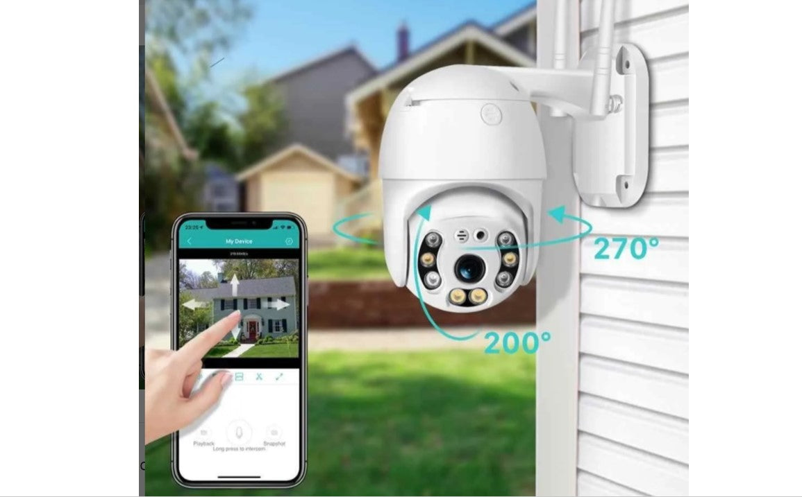 CAMARA EXTERIORES IP WIFI 1080 ROBOTICA