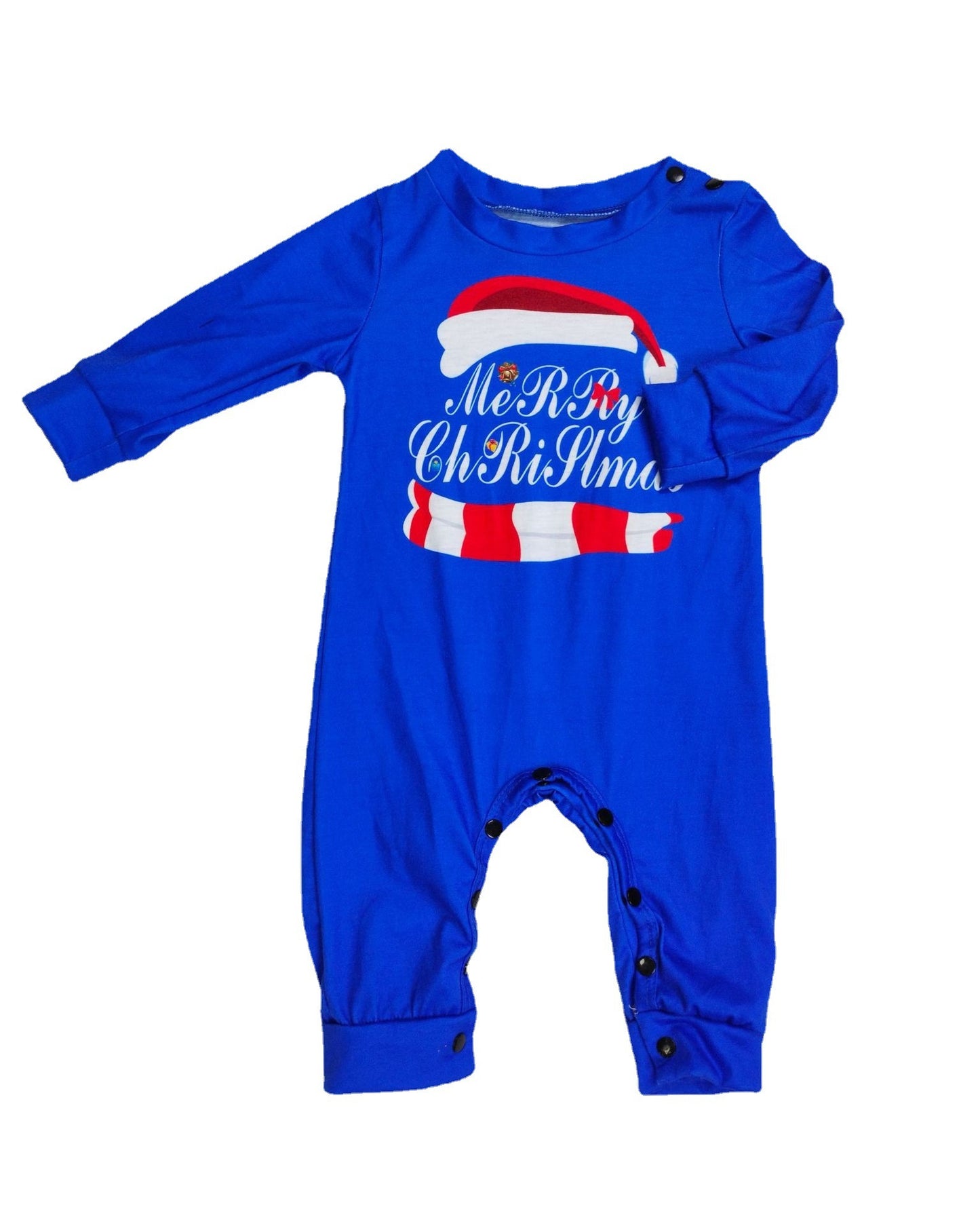 Conjuntos de Pijamas a Juego para la Familia: Pijamas de Navidad con Tapa de Impresión de Letras y Pantalones a Cuadros. Ropa de Dormir. COMPRA INTERNACIONAL