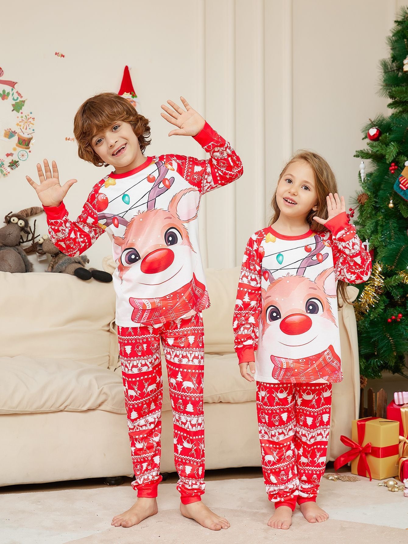 Pijamas Navideños para toda la Familia. COMPRA INTERNACIONAL