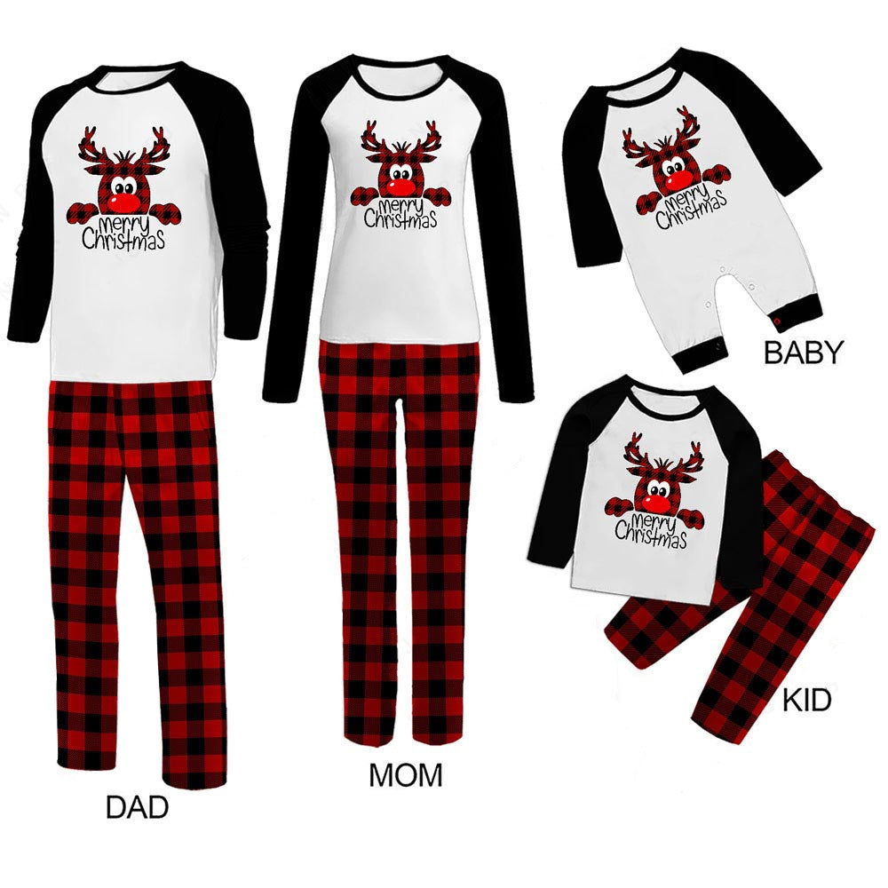Conjuntos de Pijamas Navideños a Juego para la Familia: Ropa de Dormir para Padres e Hijos para las Fiestas de Navidad y Celebraciones. COMPRA INTERNACIONAL