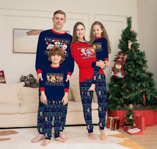 Pijamas Navideños a Juego para la Familia con Diseño de Ciervo: Ropa de Dormir a Cuadros para Mujeres, Hombres y Todas las Fiestas. Compra internacional