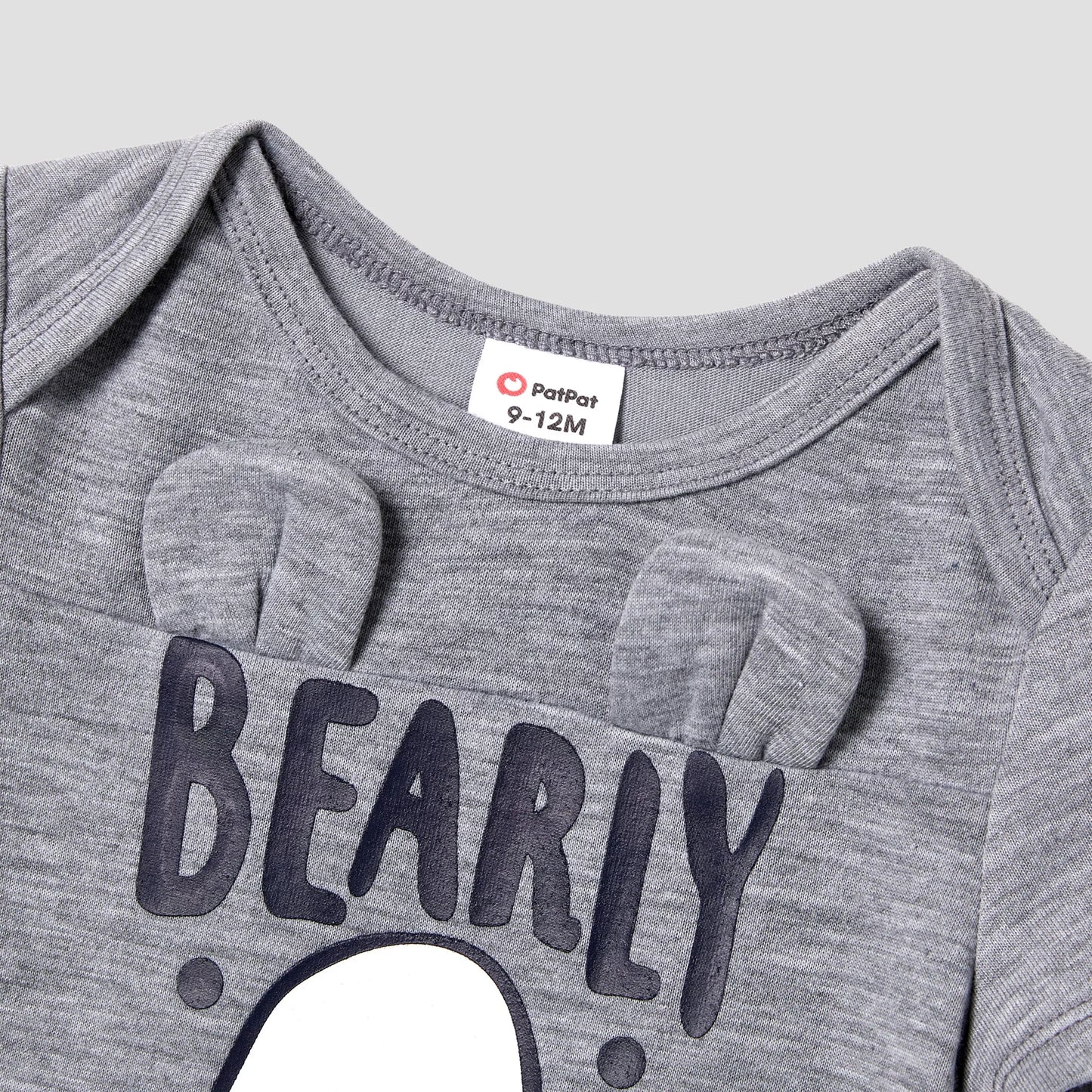 Pijamas de Verano para la Familia 'BEARLY AWAKE' con Caras de Oso y Rayas. COMPRA INTERNACIONAL